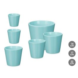 Set 3 Macetas Conica 14 17 22Cm Turquesa Mate Ibergarden Set 3 Macetas Conica 14 17 22Cm Turquesa Mate Ibergarden Precio: 15.49999957. SKU: B1CXHWBYLB