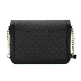 Bolso Bandolera Michael Kors Leida Negro 23 x 16 x 7 cm