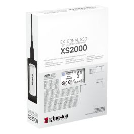 Kingston SSD Externo XS2000 4000GB 2000MB/s Lectura 2000MB/s Escritura USB Tipo C 3.2 Gen 2