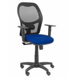 Silla Piqueras Y Crespo Alocen Brazos Regulables Mecanismo Sincro Refuerzo Lumbar Ruedas Nylon Respaldo Malla Negra Transpirable Y Asiento Tapizado Bali Azul Marino Precio: 229.79000011. SKU: S5703808