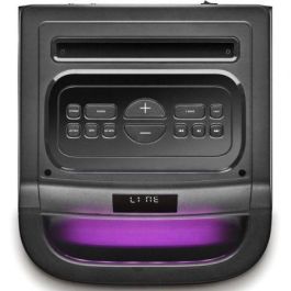 NGS Wild Space 3 Altavoz Bluetooth DJ 4000W / 800W RMS con Luces LED RGB, TWS, USB, AUX, Karaoke y 2 Subwoofers 10"