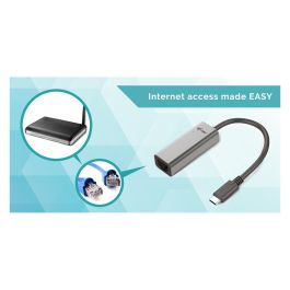 Cable USB C i-Tec C31METALGLAN Gris