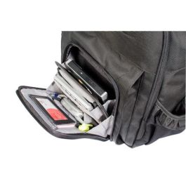 Targus Mochila Traveller Portátil 15.6 Pulgadas Negro con SafePort x D3O y Capacidad Ampliable