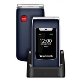 Teléfono Móvil para Mayores Sunstech CELT23BL Azul 128 GB 2,4"