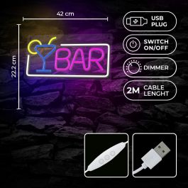 Lampara Forever Neon Plexi Led Bar Lampara Forever Neon Plexi Led Bar