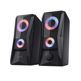 Trust Gaming Altavoces 2.0 GXT 606 JAVV 12W Negros con LED RGB, Referencia 25108 Precio: 30.79000001. SKU: B1ECSLZNMZ