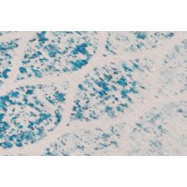 DKD Home Decor Alfombra Árabe Atusa Azul 240 x 60 cm Chenilla y Algodón