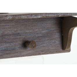 DKD Home Decor Perchero de Pared Atlantico de MDF, Diseño Barcos, Azul Celeste y Marino, 43x8.5x32 cm, Pack de 2 DKD Home Decor Perchero de Pared Atlantico de MDF, Diseño Barcos, Azul Celeste y Marino, 43x8.5x32 cm, Pack de 2