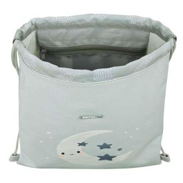 Bolsa Mochila con Cuerdas Safta Luna Gris 26 x 34 x 1 cm Bolsa Mochila con Cuerdas Safta Luna Gris 26 x 34 x 1 cm