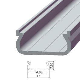 Perfíl Aluminio Tipo ECO P01 2,02M Precio: 6.50000021. SKU: 15096788353411