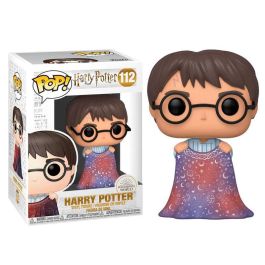 FUNKO Figura POP Harry Potter: Harry with Invisibility Cloak, Vinilo, 9cm