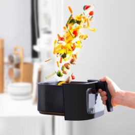 Freidora de Aire con Báscula InnovaGoods Fryinn Balance 5000 Negro 1500 W 5 L Acero Inoxidable