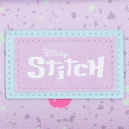 JOUMMA BAGS Mochila Disney Lovely Stitch 33cm con 2 Bolsillos Laterales y para Botella