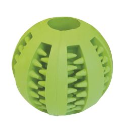 Gloria Pelota Dental Para Perro M 7 cm con Hendiduras para Limpieza Dental y Ansiedad