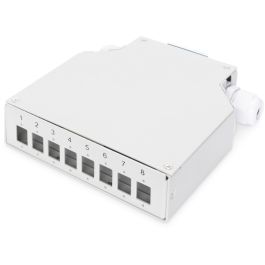 Digitus Caja de Empalme Carril DIN para 8 Acopladores LC/DX, Spleißbox Blanco, 125x130x35mm Precio: 30.68999956. SKU: B14CRCLXKB