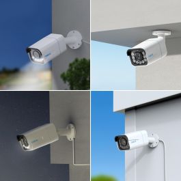 Reolink PC811AB4K01 Cámara IP 4K Interior/Exterior con Zoom Óptico 5X, Visión Nocturna 30m, Audio 2 Vías y Google Assistant