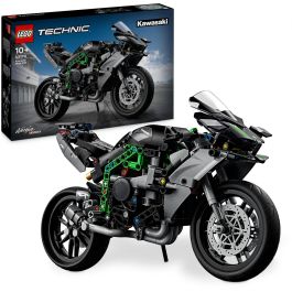 LEGO 42170 Technic Moto Kawasaki Ninja H2R, Maqueta de Construcción, Juguete Regalo Niños