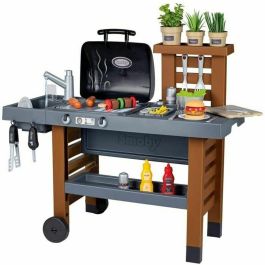 Smoby Garden Kitchen Cocina Exterior Evolutiva con Parrilla de Llamas Mágicas Retráctiles y 40 Accesorios Juguete Infantil Precio: 102.50000024. SKU: B1BHP4FNT9