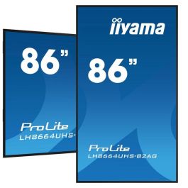 iiyama 86" 4K UHD IPS DLED Profesional 500 nits 24/7 Android 11 Haze 25% iiSignage2 Pantalla Comercial Vertical/Horizontal iiyama 86" 4K UHD IPS DLED Profesional 500 nits 24/7 Android 11 Haze 25% iiSignage2 Pantalla Comercial Vertical/Horizontal