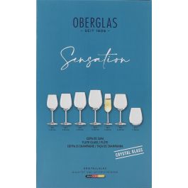 Inde Set 6 Copas de Champagne "Sen" 22 cl (4 x 5 x 22 cm)