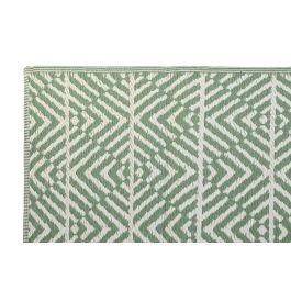 DKD Home Decor Alfombra Azul Verde Menta 180 x 120 x 1 cm (4 Unidades)
