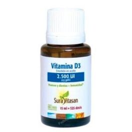 SURA VITASAN Vitamina D3 2.500 UI 15ml - Contribuye al mantenimiento de huesos y sistema inmunitario Precio: 20.5000004. SKU: B1DBSMM7TY