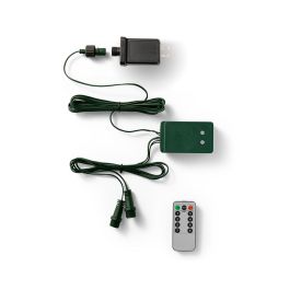 Lumineo Transformador Exterior Verde con Control Remoto, 5m, 8 Funciones Parpadeo, IP44 Precio: 33.4999995. SKU: B19KFQ4KXR