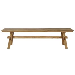 Banqueta Home ESPRIT Marrón Madera de pino 180 x 35 x 47 cm