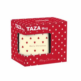 Safta Taza grande arbolitos Merry Xmas 8x9,5x8cm