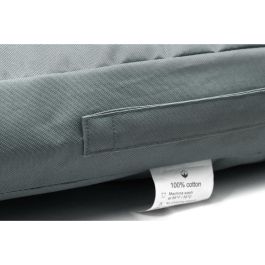 Gloria Colchón Conil Rectangular Gris 104x65 cm - Resistente al Agua, Desenfundable, Lavable, Relleno Silicona Reciclada Gloria Colchón Conil Rectangular Gris 104x65 cm - Resistente al Agua, Desenfundable, Lavable, Relleno Silicona Reciclada