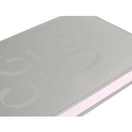 Agenda Encuadernada Liderpapel Creta 170x240 mm 2025 Dia Pagina Color Gris Papel 70 gr