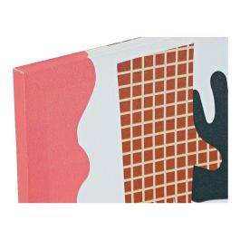 Cuadro DKD Home Decor Plants Maceta Escandinavo 30 x 1,8 x 40 cm Multicolor