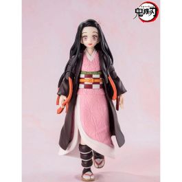 Tamashii Nations S.H. Figuarts Nezuko Kamado Demon Slayer: Kimetsu no Yaiba - Figura de 13 cm con accesorios