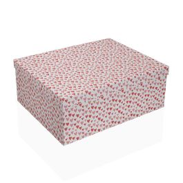 Juego de Cajas Decorativas Versa Amore Rojo Cartón Corazones (15 Piezas) Juego de Cajas Decorativas Versa Amore Rojo Cartón Corazones (15 Piezas)