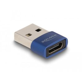 DeLOCK Adaptador USB 2.0 Macho USB Tipo-A a Hembra USB Type-C Azul