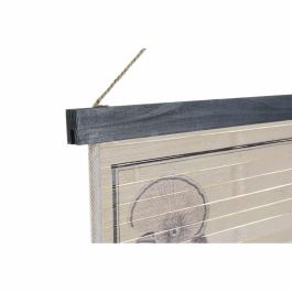 DKD Home Decor Lienzo Cottage Beige 2 x 90 x 60 cm (4 Unidades)