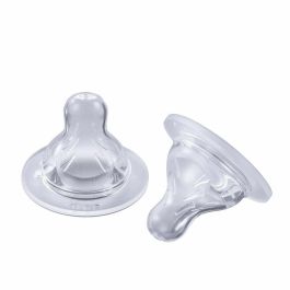 MAM Tetina Anatómica para Biberón Flujo X Rápido Líquido Espeso Silicona Juego de 2 - Simula Succión Pecho Transparente Precio: 22.94999982. SKU: S7101777