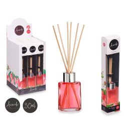 Mikado 30 ml Fresa - Difusor Aroma Natural, Vidrio y Ratan, Rosa - Acorde (24 Unidades) Precio: 28.49999999. SKU: B1FZPMZBRT