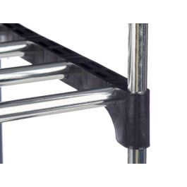 Zapatero Kipit 3 Alturas 4 Barras Estantes Negro 14.5x60x38.5 cm (6 Unidades) Zapatero Kipit 3 Alturas 4 Barras Estantes Negro 14.5x60x38.5 cm (6 Unidades)