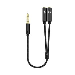 Aisens Cable Adaptador Audio Jack 3.5mm Macho 4 Pines a 2x Jack 3.5mm Hembra 3 Pines Negro 25 cm Precio: 1.68999974. SKU: B16YQ4ZBKY