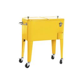 Nevera Terraza Y Jardin DKD Home Decor Amarillo 43 x 80 x 74 cm Precio: 156.88999997. SKU: B1DJMF5XQX