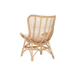 DKD Home Decor Silla Balines de Bambú y Ratan Natural 74x99x76 cm Altura Asiento 44 cm