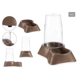 Comedero Bebedero Mascow 3,5L Plastico 21.5x32.5x32.5 cm Beige Antideslizante (4 Unidades) Precio: 37.50000056. SKU: B1CZJVFBBS