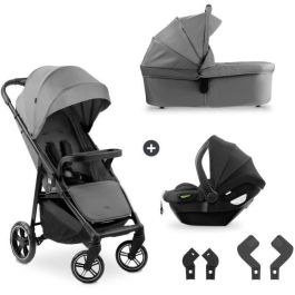 Hauck HAU1731474471948 Set de Viaje 3 en 1 Shop N Care Trio - Cochecito, Capazo, Silla de Auto, Adaptadores - 4 Ruedas - Gris Precio: 364.49999949. SKU: B16EKSGDHL