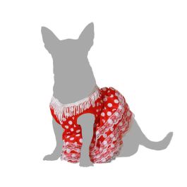 Disfraz Mascota Flamenca Rojo Talla S