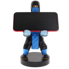 Cable Guy EXQUISITE GAMING Soporte Figura Sub Zero Mortal Kombat 21cm para Mando y Móvil PS5, Xbox, iPhone