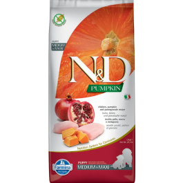 Farmina N&D Dog Puppy Pumpkin Medium Maxi Pollo 12 kg Farmina N&D Dog Puppy Pumpkin Medium Maxi Pollo 12 kg Precio: 78.11628. SKU: B13WKQS2Q8