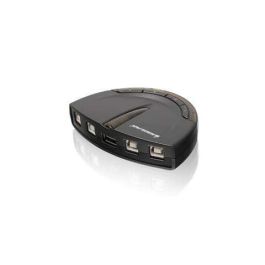 IOGEAR Conmutador Automático USB 2.0 de 4 Puertos, 480Mbps para Compartir Impresora y Dispositivos USB Precio: 94.50000054. SKU: B1A5AFG2KH