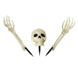 Decoración para Halloween Esqueleto 37 x 25 cm Blanco Precio: 7.49999987. SKU: B1F6CRN6K5