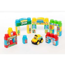 Molto Mesa de Actividades con Luces y Sonidos, Incluye 24 Piezas y Coche, para Niños a Partir de 1 Año